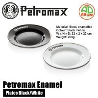 ราคา Petromax Enamel Plates in black or white จานเคลือบอินาเมล (2 Pcs in Set) (23329473712)