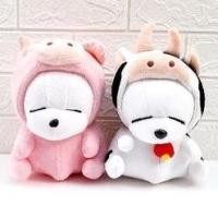 ราคา ตุ๊กตามาชิมาโร Mashimaro ชุดวัว/หมู ขนาด 8" (6473162196)
