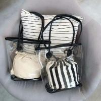 ราคา กระเป๋าสะพายสายยาว งานซิลิโคนใส มีกะเป๋า (6120430153)