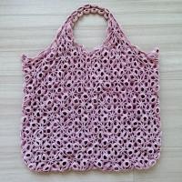 ราคา กระเป๋าไหมพรมญี่ปุ่น สีชมพู แบบหิ้ว 40*34ซม. ใส่ของได้เยอะ แบบตาข่าย,ตะข่ายสีชมพู (55105925392)