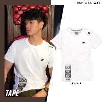 ราคา Miami Bay เสื้อคอกลม ชาย รุ่น Tape สีขาว (47657409403)