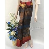 ราคา ผ้าไหมมัดหมี่ตีนแดงno.10#โจงกระเบน#จับจีบหน้านาง#ตรีมงานแต่ง (29104408851)