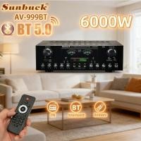 ราคา ซับวูฟเฟอร์ Sunbuck 6000W - ระบบเสียงสเตอริโอ 7แชนแนล Bluetooth 5.1 - สำหรับโฮมเธียเตอร์และคาราโอเกะ (48605573412)
