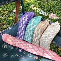 ราคา ไหมพรมคาดผม ผ้าคาดผม ที่คาดผมถัก ที่คาดผม ☁️⛺️ (19324728883)