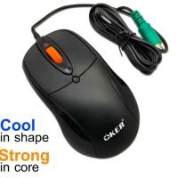 ราคา เมาส์ Oker Optical รุ่น L7-30 เป็นหัวเสียบแบบกลม PS/2 *ลดราคา ไม่มีกล่อง* (26470369145)