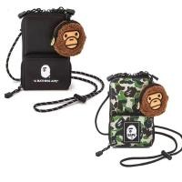 ราคา Bape A Bathing APE Phone Bag Wallet 2 in 1 Mobile Card Holder Pouch For Kids / Adult From Japan Magazine (43279122901)