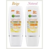 ราคา ☀️ครีมกันแดด Garnier Light Complete Super UV SPF50+PA++++ 30ml. (11566838914)