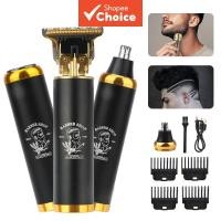ราคา ชุดดูแลผม3-ใน-1,เครื่องโกนหนวดปัตตาเลี่ยนไฟฟ้ามืออาชีพ,เครื่องเล็มขนหูและจมูก,เครื่องโกนหนวดเคราไร้สายแบบชาร์จ ยูเอสบี,ชุดช่างชุด3ช (26829525697)