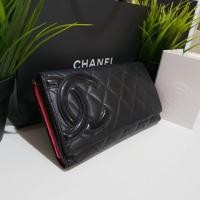 ราคา Chanel Cambon Wallet used ของแท้ 100% (1172576842)