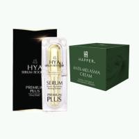 ราคา Set HYA Serum Booster เซรั่มลดริ้วรอย+HAPPER Anti melasma cream ครีมลดฝ้า (5282998441)