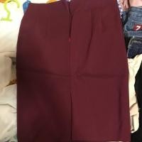 ราคา กระโปรงสีแดงเลือดหมู (2250752883)