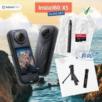 ราคา Insta360 X5 Vlog Set ประกันศูนย์ไทย Insta360 X5 Action Camera 8K 360 Action Cam By Aquapro (27735135002)