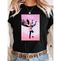 ราคา เสื้อยืด Playera Kali Uchis วัสดุโพลีเอสเตอร์ เสื้อผ้าผู้หญิงแนว R&B ลาย See You Again แขนสั้น เสื้อยืดลายกราฟิก (49006238512)