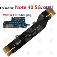 ราคา บอร์ดชาร์จ flex สําหรับเมนบอร์ด infinix Note 40 5G สายดิ้นหลัก X6852 (41610412877)