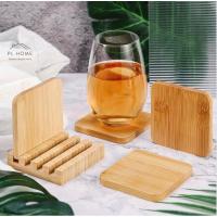 ราคา PL86 ที่รองแก้วไม้ยางพารา จานรองแก้ว ไม้จริงจากธรรมชาติ พร้อมฐานวาง สวยงาม จัดระเบียบภายในบ้าน (29702406717)