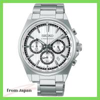 ราคา [Seiko Watch] Wristwatch Seiko Selection S Series Battery-Operated Quartz Chronograph Men's SBTR031 Silver (44504976943)