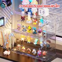 ราคา ตู้โชว์โมเดลมีไฟ ตู้ใส่โมเดล กล่องโมเดล มีให้เลือก 6 สี วางซ้อนกันได้ ทำจาก PET เหมาะสำหรับพนักงานออฟฟิศ ขายดี (57151166784)
