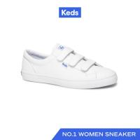 ราคา KEDS รองเท้าผ้าใบหนัง แบบสวม รุ่น TIEBREAK LEATHER สีขาว ( WH57616 ) (1487808769)