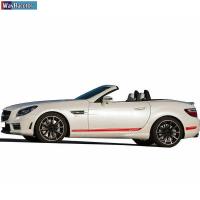 ราคา สติกเกอร์ด้านข้าง AMG 2 ชิ้นสำหรับ Mercedes Benz SLK SLC R170 R171 R172 (29266630722)