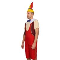 ราคา สินค้าอยู่ไทย (size XL) ชุดพินอคคิโอ ผู้ใหญ่ ชุด ชุดแฟนซีหุ่นกระบอก พิน็อคคิโอ cosplay น่ารัก cp23.8 (42257655988)