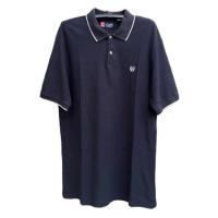 ราคา เสื้อโปโล Polo เสื้อคอปก แขนสั้น สีกรม แขนจั้ม แบรนด์ CHAPS มือสอง (28779831431)