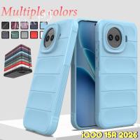 ราคา สําหรับ iQOO 15R 5G vivo iQOO 15 R iQOO15R iqoo 15 R 15R iQOO 15 Ultra iqoo 15r 5G ปลอก 2026 Soft TPU ซิลิโคนเหลวเคสโทรศัพท์ Anti-fall เกราะกันกระแทกปกป้องปกหลัง (54507461057)