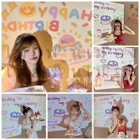 ราคา เครื่องฉายภาพ โปรเจคเตอร์ HBD Happy Birthday สำหรับปาร์ตี้วันเกิด (44156460272)