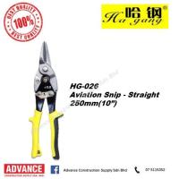 ราคา Hagang Handtools เครื่องมือช่าง HG-026 Aviation Snip - ตรง (10"/250mm) (54256998657)