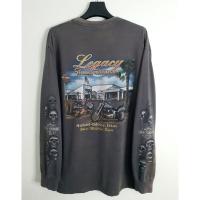 ราคา Harley Davidson เสื้อฮาเล่ย์ เสื้อยืดมือสอง<รับประกันเสื้องานแท้%> (44270456970)