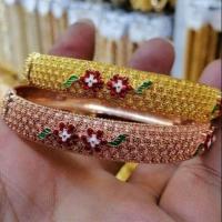 ราคา กำไลทองสุโขทัย งานหุ้มทอง5 ไมครอน สวยน่ารัก (2261959375)