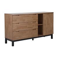 ราคา INDEX LIVING MALL ตู้ไซด์บอร์ด รุ่นชิลี ขนาด 140 ซม. - สีทีค/กาแฟ (15021281049)