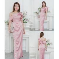 ราคา เดรสราตรี เดรสออกงาน สีเขียวมิ้น (12952201327)