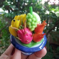 ราคา พานผลไม้ 5 อย่างดินปั้น (2860668564)