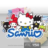 ราคา ผ้าปู รวม ผ้านวม ฟาวน์เทน (Fountain) ลายลิขสิทธิ์แท้ ซาริโอ้ Sanrio ฮาปิดันปุย Hapidanpui (18166837905)