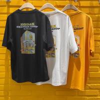 ราคา ผ้าฝ้าย 100% พร้อมสต็อก KODAK KODAK เสื้อยืดแขนสั้นป้ายขนาดใหญ่พิมพ์กลับ Retro All-Match สไตล์ Unisex (46056492830)