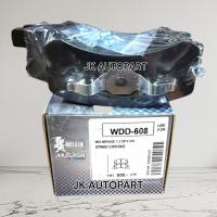 ราคา (1ชุดมี4ชิ้น) ผ้าดิสเบรคหน้า MUSASHI WDD608 ใช้กับ MITSUBISHI MIRAGE 1.2 2012- MITSUBISHI ATTRAGE 1.2 2012 WDK608/IBNHJ (48352487198)