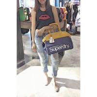 ราคา Superdry Blacklabel Laggage กระเป๋า superdry แท้!! (25028552595)