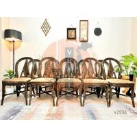 ราคา เก้าอี้หวายทานข้าว วินเทจ เฟอร์นิเจอร์ไม้หวาย ญี่ปุ่นมือสอง (44376659152)