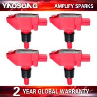 ราคา 4x Ignition Coils For 2004-2011 Mazda RX8 RX-8 1.3L UF501 N3H1-18-100 N3H118100B9U (55204574383)