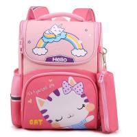 ราคา เด็กนักเรียนลูกแมวสีรุ้ง กระเป๋าเป้นักเรียนหญิง (26315247313)