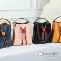 ราคา NEO NOE LV หนังลายไม้ กระเป๋าสะพาย กระเป๋าหลุย (5215741799)