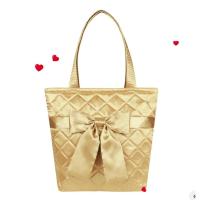 ราคา กระเป๋าสะพายไหล่ Satin สีทอง ใบใหญ่ แบรนด์ NaRaYa (นารายา) ของแท้ 100% (46305917472)