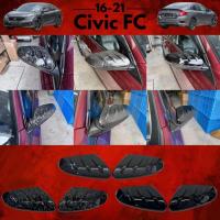 ราคา Honda Civic FC 2016-2021 Carbon Trim/Glossy สีดํา Mugen ประเภทฝาครอบกระจกมองข้าง/ฝาครอบกระจกมองข้าง/กระจกมองข้าง Proctetor (44028756145)