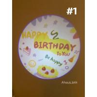 ราคา ⚡️พร้อมส่ง⚡️โปรเจคเตอร์ HBD แถมถ่าน โปรเจคเตอร์มินิ โปรเจคเตอร์ happy birthday projecter hbd (10752218040)