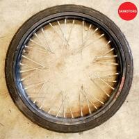 ราคา วงล้อขอบ 17 นิ้ว พร้อมยางนอก 1 ข้าง #มือสอง #สภาพดี สวย 70-85% *เป็นสินค้าที่ถอดออกจากรถปรับสภาพของทางร้าน* (24232009210)