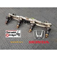ราคา หัวฉีด + รางหัวฉีด HONDA ฮอนด้า (ของถอดแท้ 100 %) CIVIC ซีวิค FD 1.8 นางฟ้า R18A I-VTEC 6 รู (19137997992)