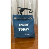 ราคา กระเป๋ายีนส์มินิ งานน่ารักมือสอง (47152621291)