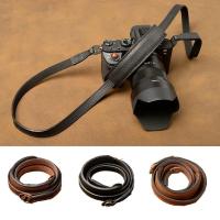 ราคา Genuine Leather Camera Strap Belt Handmade Shoulder Strap For Camera Fujifilm Leica Canon Nikon Sony (28960815560)