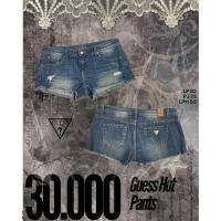 ราคา Guess vintage shortpants hotpants ผ้ายีนส์ y2k 2000s grunge (57253398502)