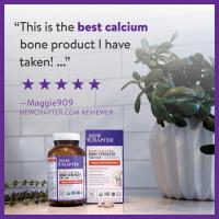 ราคา New Chapter, Plant Calcium, Bone Strength Take Care, 180 Vegetarian Slim Tablets (20386697344)